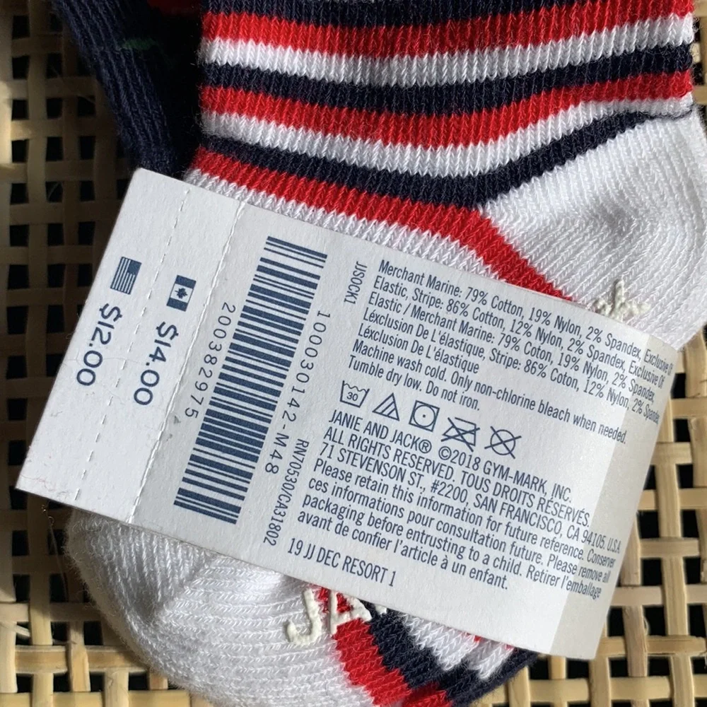 Janie and Jack Baby Girl Bundle 3 Pair of Socks